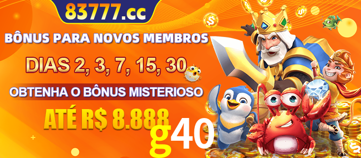 Anúncio dos benefícios para Membro VIP Sênior na plataforma g40, incluindo bônus promocionais, semanais e mensais, ilustrado com o personagem Fortune Tiger.